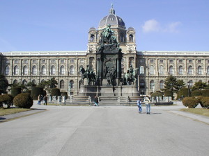 On my way to University of Vienna, 2003